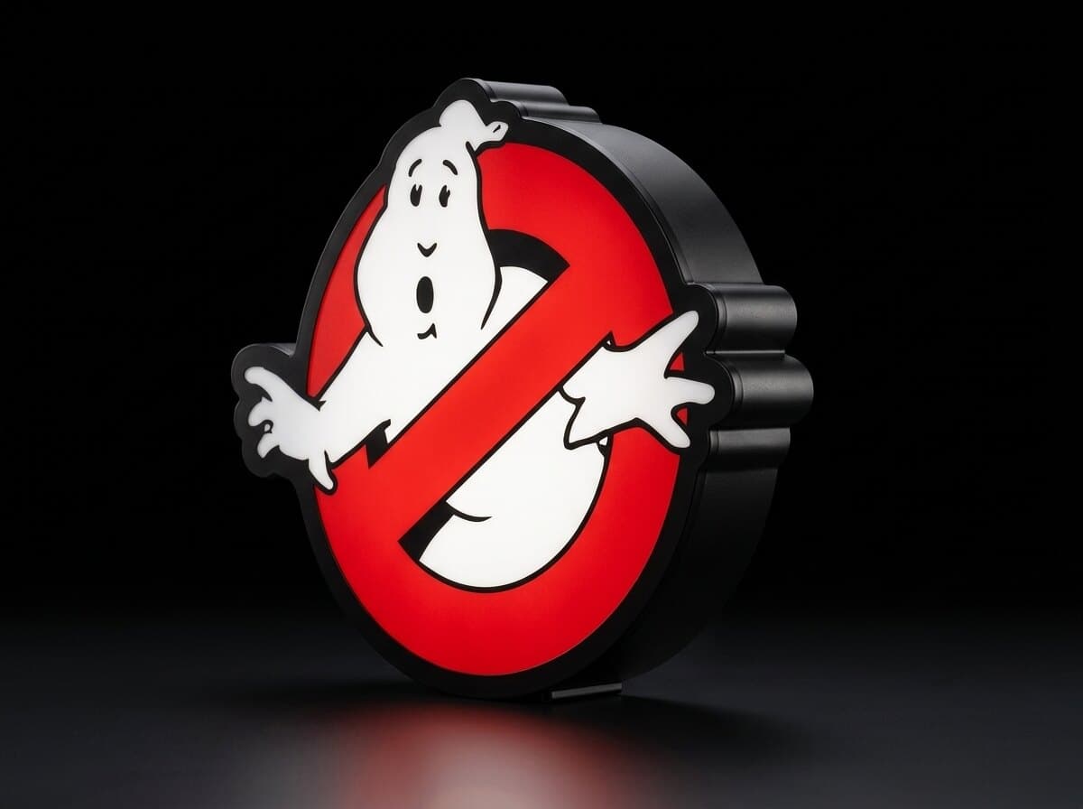 Ghostbusters Işıklı Kutu, açılı görünüm