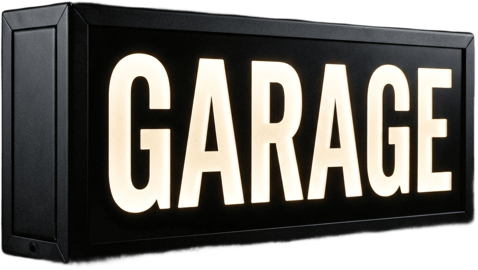 GARAGE Işıklı Kutu