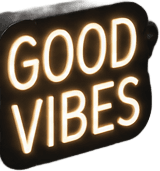 Good Vibes Işıklı Kutu