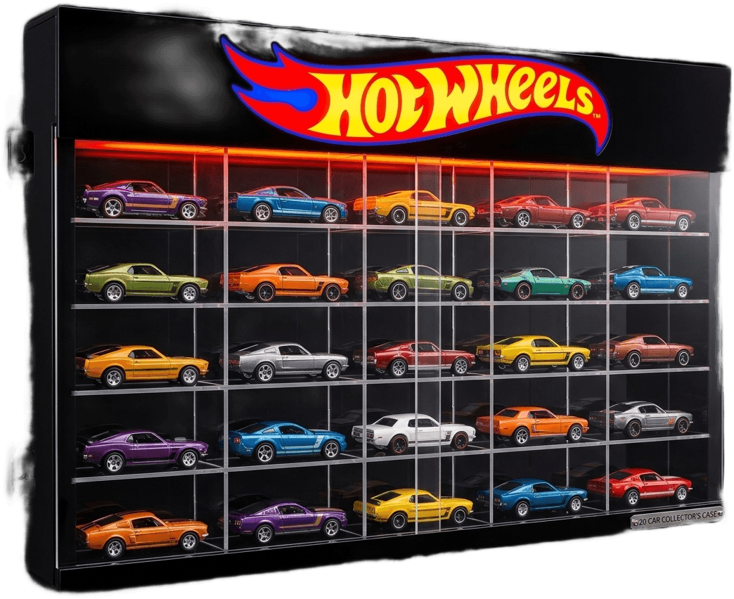 Hot Wheels 20'li Duvar Vitrini