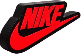 Nike Işıklı Logo Kutusu