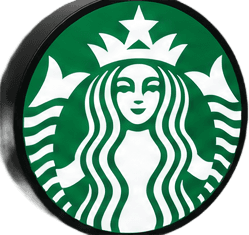 Starbucks Işıklı Logo Kutusu